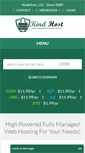 Mobile Screenshot of kindhost.com
